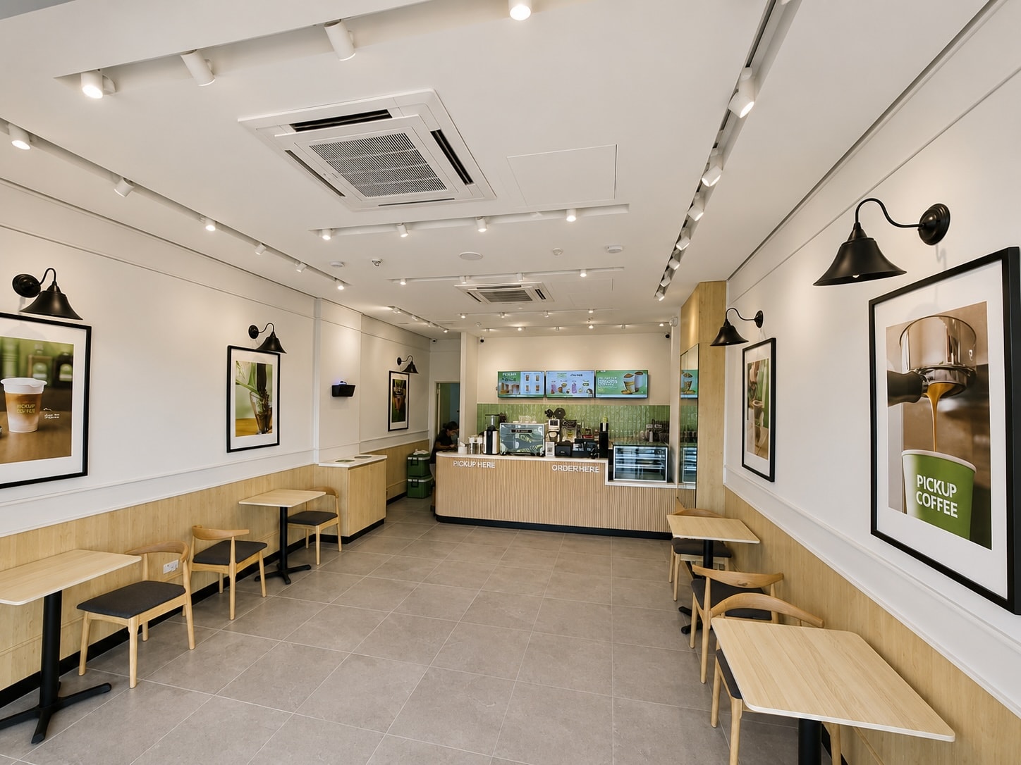 Pick Up Coffee — interior view 2